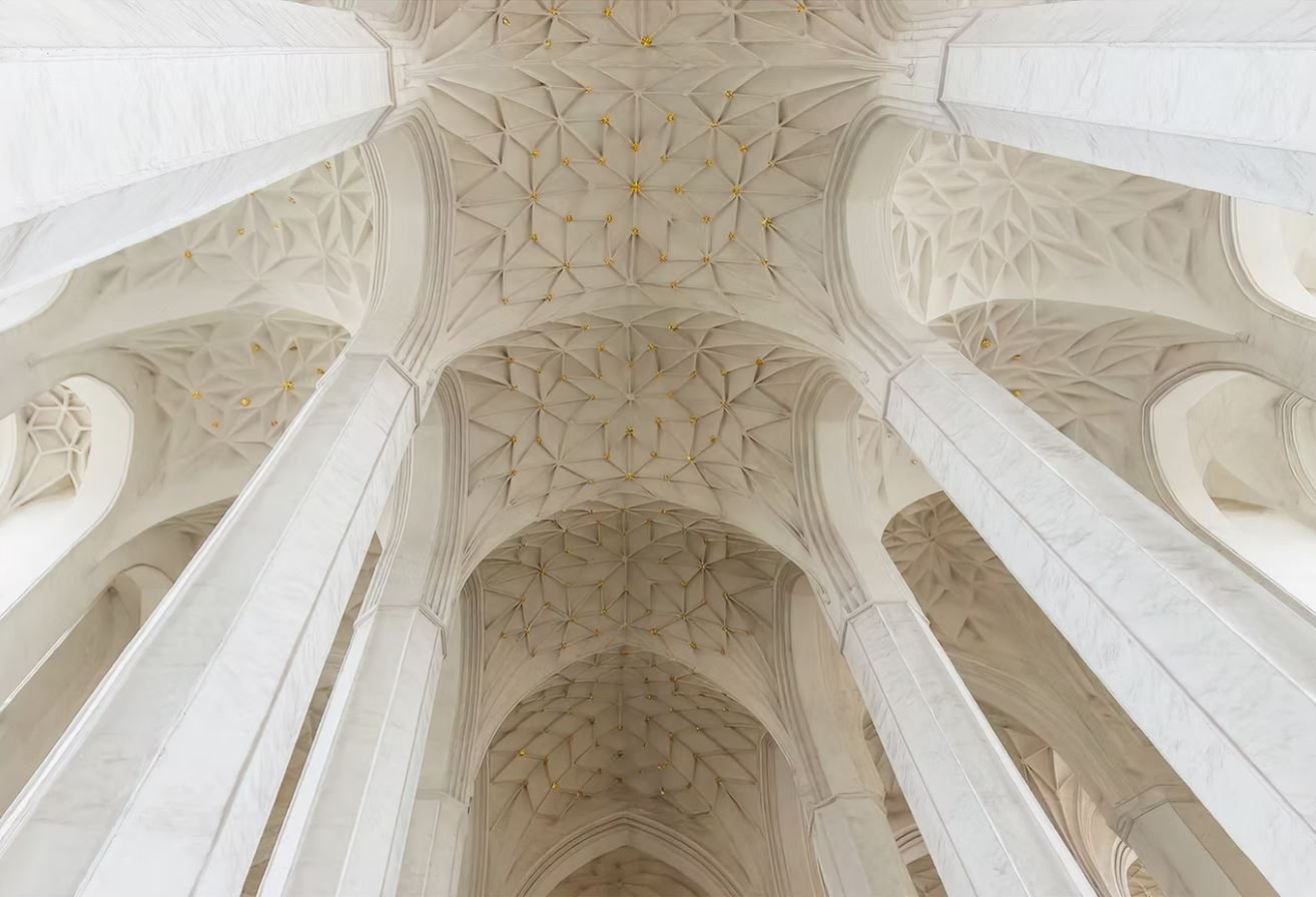 Ceiling inside St Mary's Gdansk
